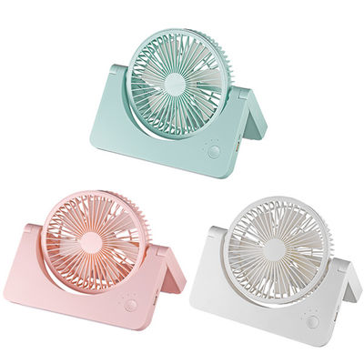 le fan portatif avec la batterie rechargeable Rohs a approuvé 3 vitesses réglables