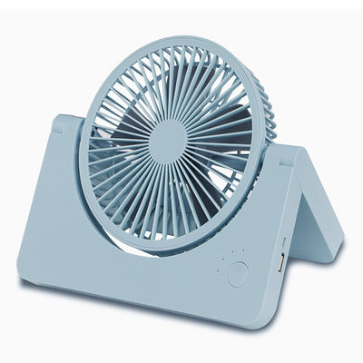 Grand flux d'air USB Mini Fan rechargeable, Mini Rechargeable Table Fan à plusieurs vitesses