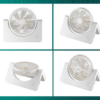 Le bureau installent le moteur rechargeable Mesh Removable de C.C d'USB Mini Fan With