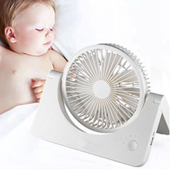 Le bureau installent le moteur rechargeable Mesh Removable de C.C d'USB Mini Fan With