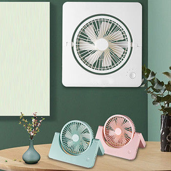 Le bureau installent le moteur rechargeable Mesh Removable de C.C d'USB Mini Fan With